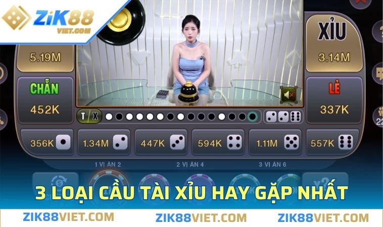 3 loai cau tai xiu hay gap nhat hien nay 3 loại cầu tài xỉu hay gặp nhất hiện nay
